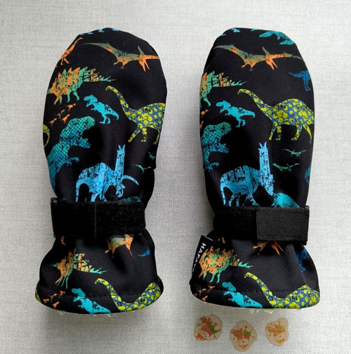 Dětské softshellové rukavice Dino