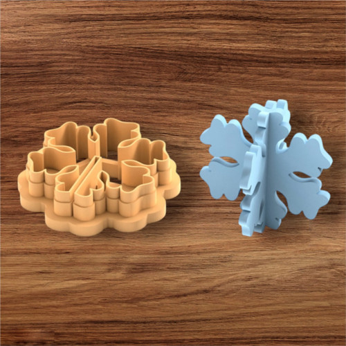 Vykrajovátko na tvoření - 3D vločka