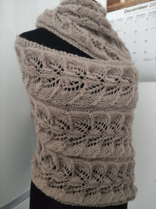 Krajkový šál Mohair princess IV.