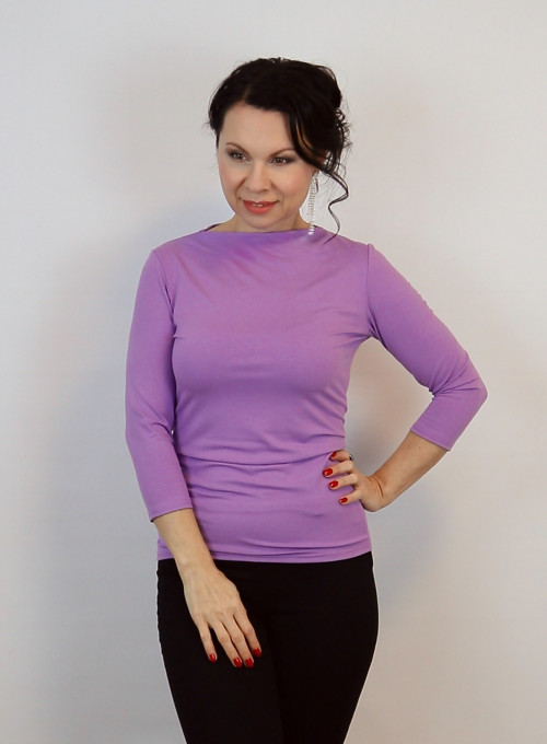 Dámské tričko šeříkové — foto 1