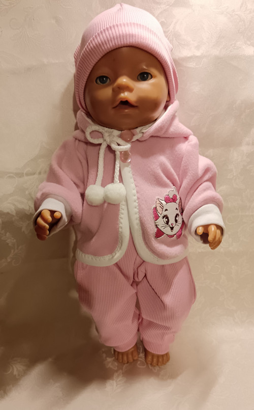 Baby Born 43 cm - souprava v růžové