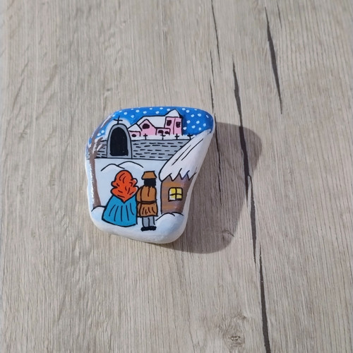 Zimní kamínek 2