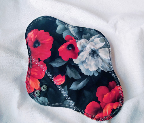 Denní vložka EXTRA/ vyšívaná /PUL froté/ 24 cm
