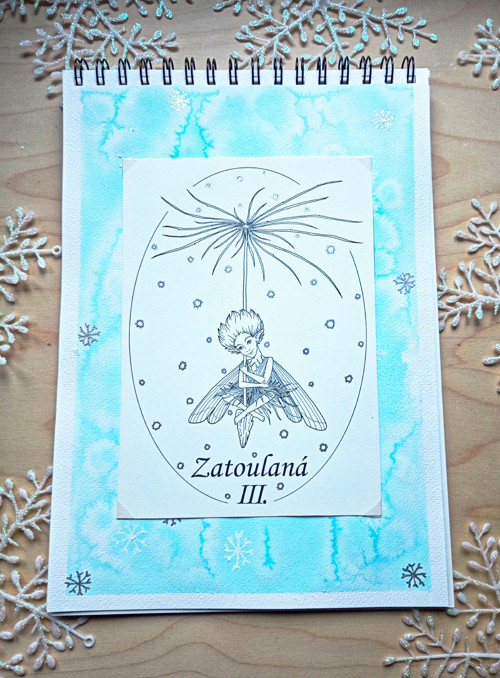 Autorské omalovánky III. Zima