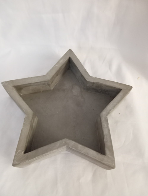 Betonová hvězda 20cm