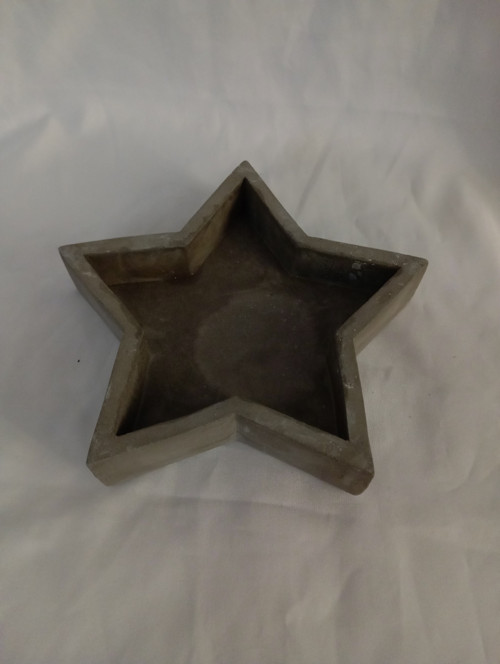 Betonová hvězda 15cm — foto 1