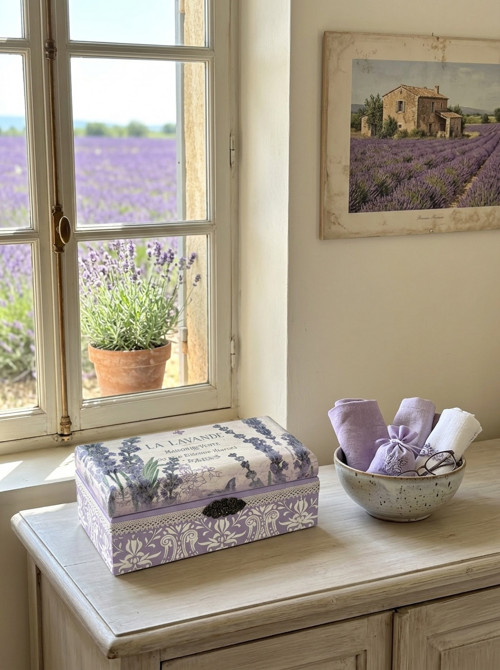 Krabička 3 přihrádky - Vůně Provence