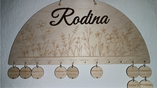 Rodinný kalendář