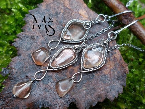 OREGON SUNSTONE - sada šperků
