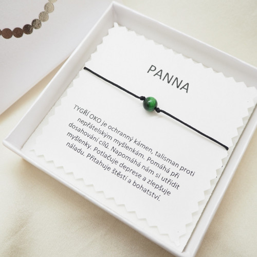 Náramek pro znamení Panna – tygří oko