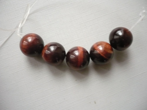 Vrtané kuličky 12 mm - býčí oko, 1 ks