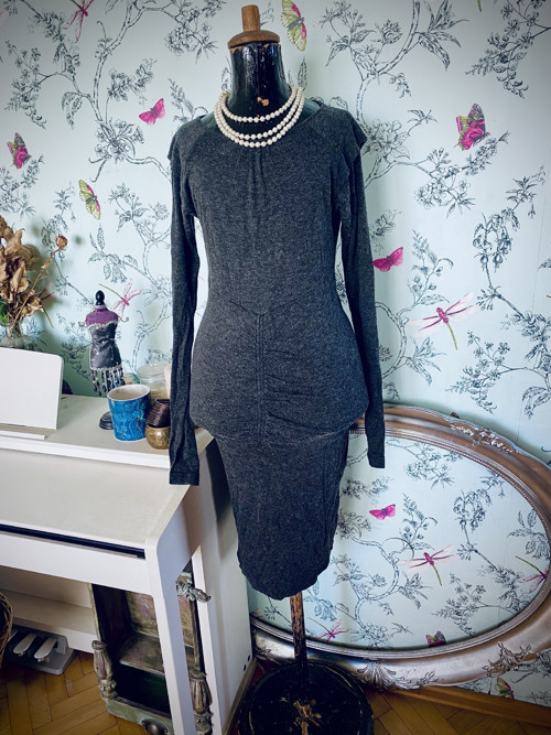 Šaty grey elegant — foto 1