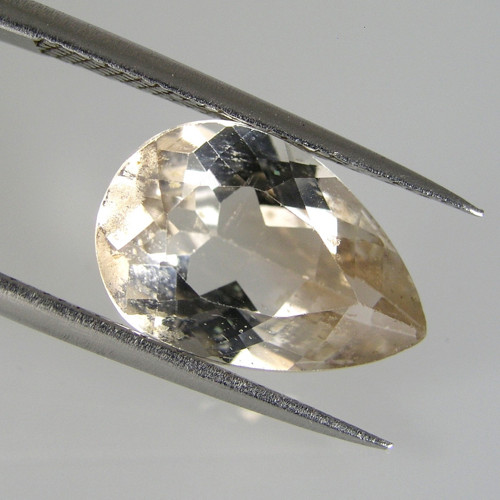 Broušený, přírodní Topas, 7,28ct., 15,0x10,1x6,7mm