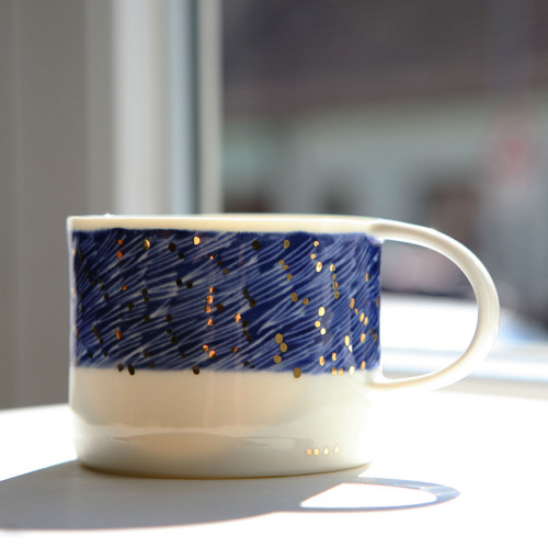 Hrníček Padá hvězda - 200ml porcelán — foto 1