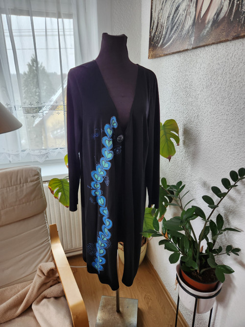 Karolína, kardigan, vel XL - XXL (1465)