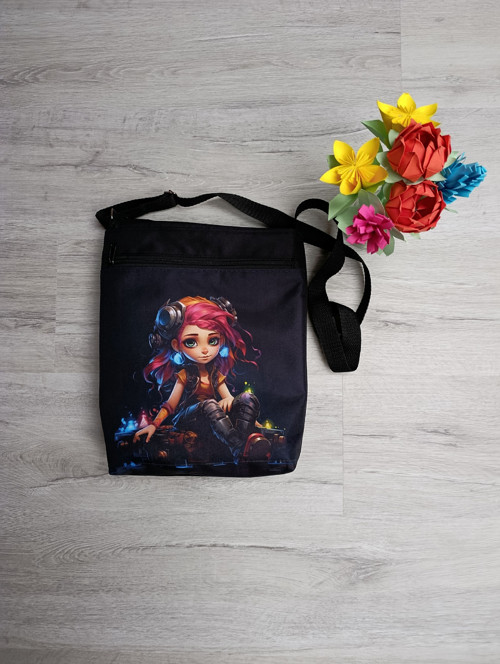 Hravá crossbody kabelka (nejen) pro malé slečny