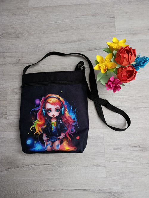Hravá crossbody kabelka (nejen) pro malé slečny