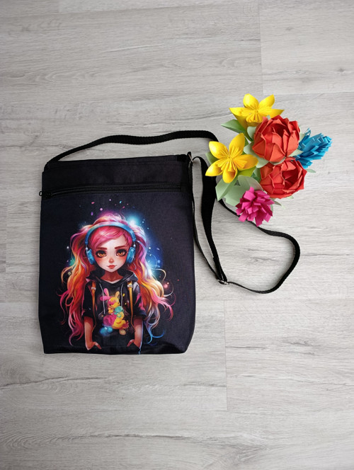 Hravá crossbody kabelka (nejen) pro malé slečny