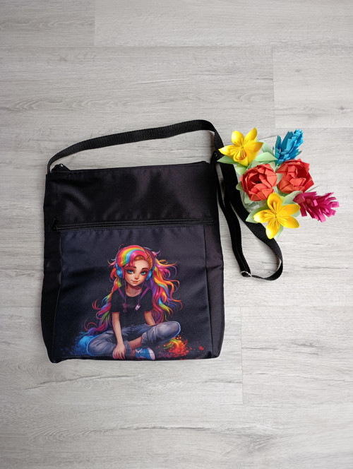 Hravá crossbody kabelka (nejen) pro malé slečny