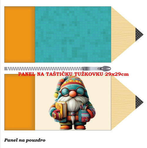 Panel na taštičku tužkovku bavlna
