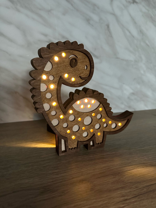 Lampička DINOSAURUS