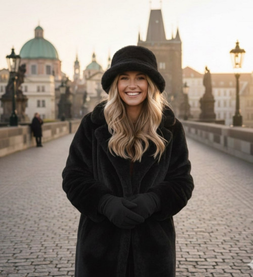 Kožíšková čepice — foto 1