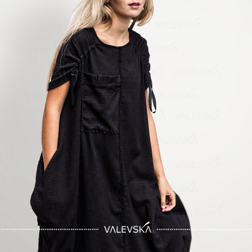 Veliké černé žerzejové ART, L, XL, XXL, XXXL