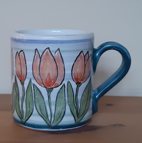 Hrnek - Krásné tulipánky — foto 1