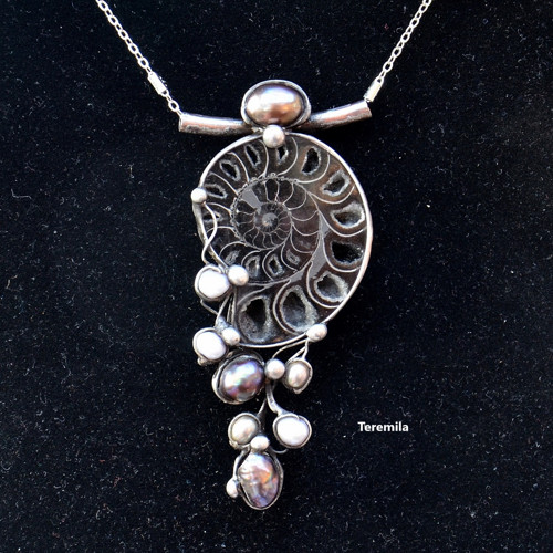 Elegance - amonit, perla — foto 1