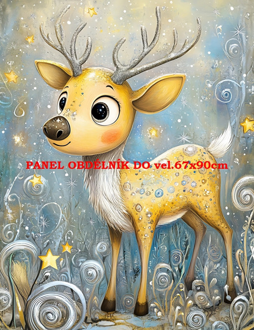 Bavlněný panel 7x10 cm skladem