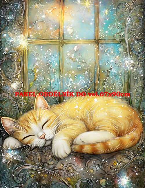 Bavlněný panel 7x10 cm skladem