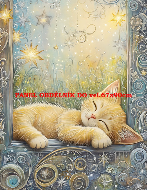 Bavlněný panel 7x10 cm skladem