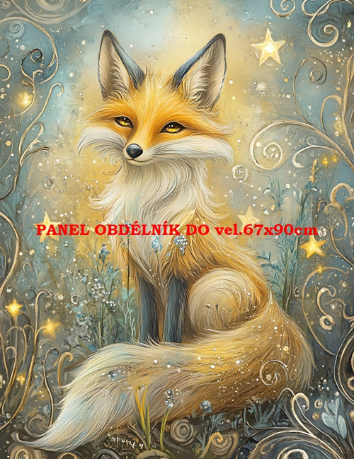Bavlněný panel 7x10 cm skladem