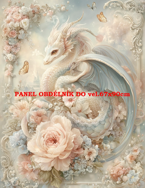 Bavlněný panel 7x10 cm skladem — foto 1
