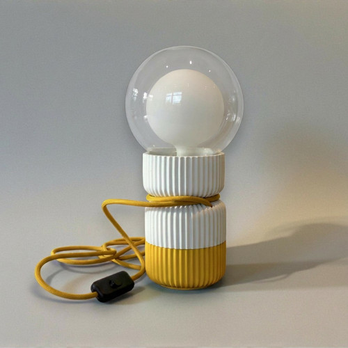 Lampa Ribbed double