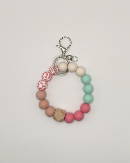 Pastel Dream Wristlet Keychain