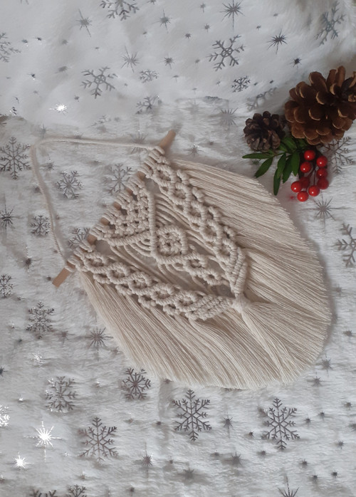 Macramé dekorace
