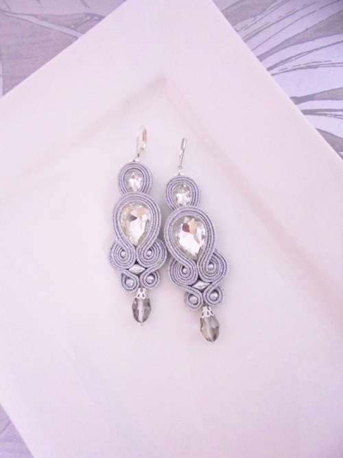 Soutache náušnice — foto 1