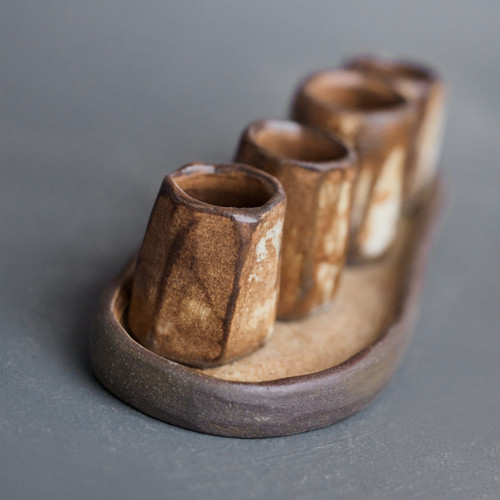 90 Mini panáčky Kvartet (sada 4 ks + talířek) — foto 1