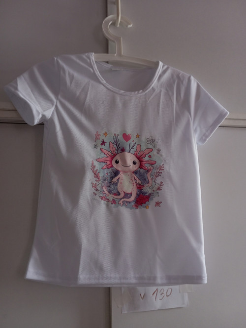 Tričko s obrázkem axolotl — foto 1