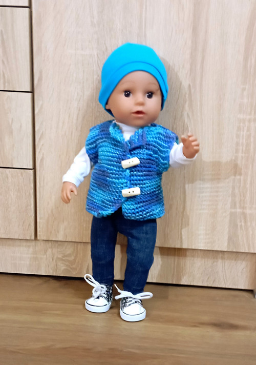 Set 4 ks oblečení pro Baby Born 43 cm