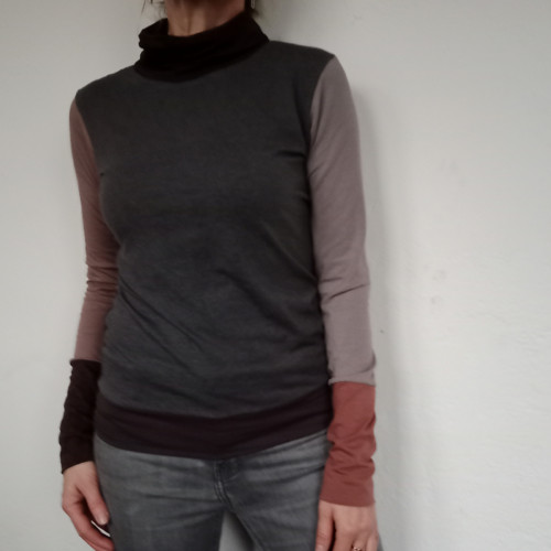 Rolák , odstíny hnědé,vel.XS-XL