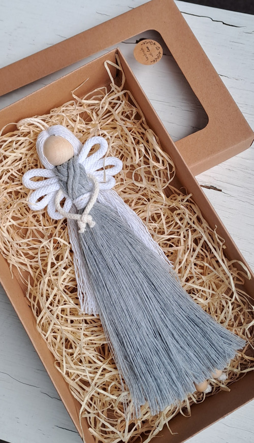 Andílek - macramé