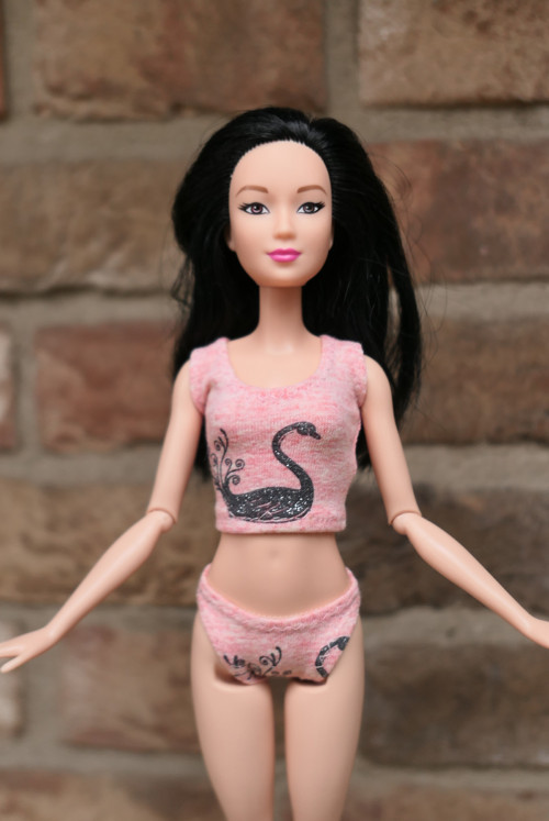Barbie - kalhotky + košilka