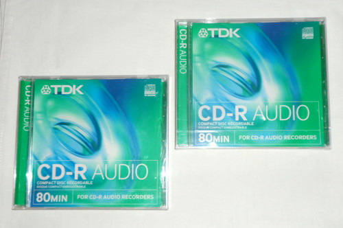2x nové CD-R Audio • TDK — foto 1