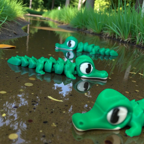 Sběratelská figurka - zvířátko KROKODÝL