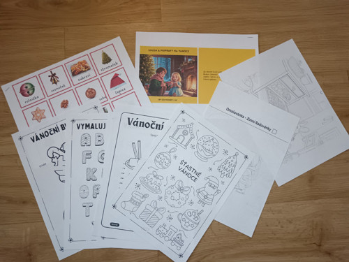 Procvičování sykavek VÁNOČNÍ
