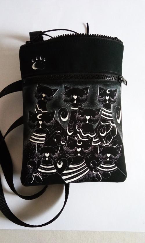Crossbody s kapsou-*KOČIČKY*
