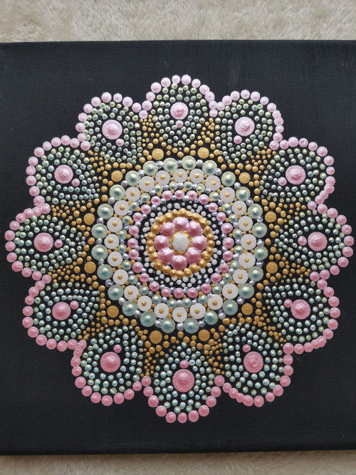 Májová romance-20x20 cm