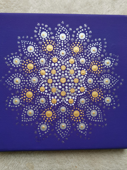 Vesmírné hvězdy-20x20 cm